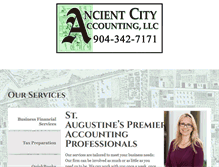 Tablet Screenshot of ancientcityaccounting.com